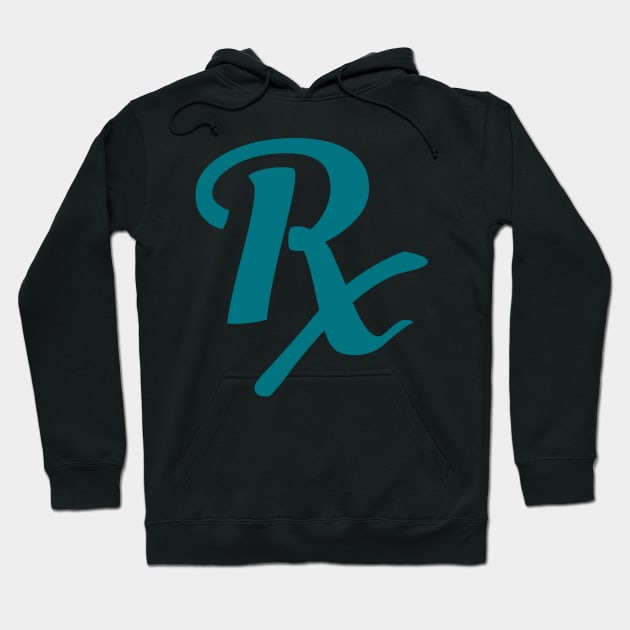 Rx Pharmacy Gifts Pharmacy Technician Gifts Hoodie by Pharmacy Tech Gifts